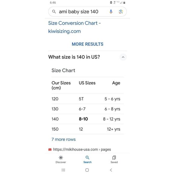 Ami Baby Girls Red and White Knit Sweater Dress Size 8-10 Years EUC - Picture 10 of 10